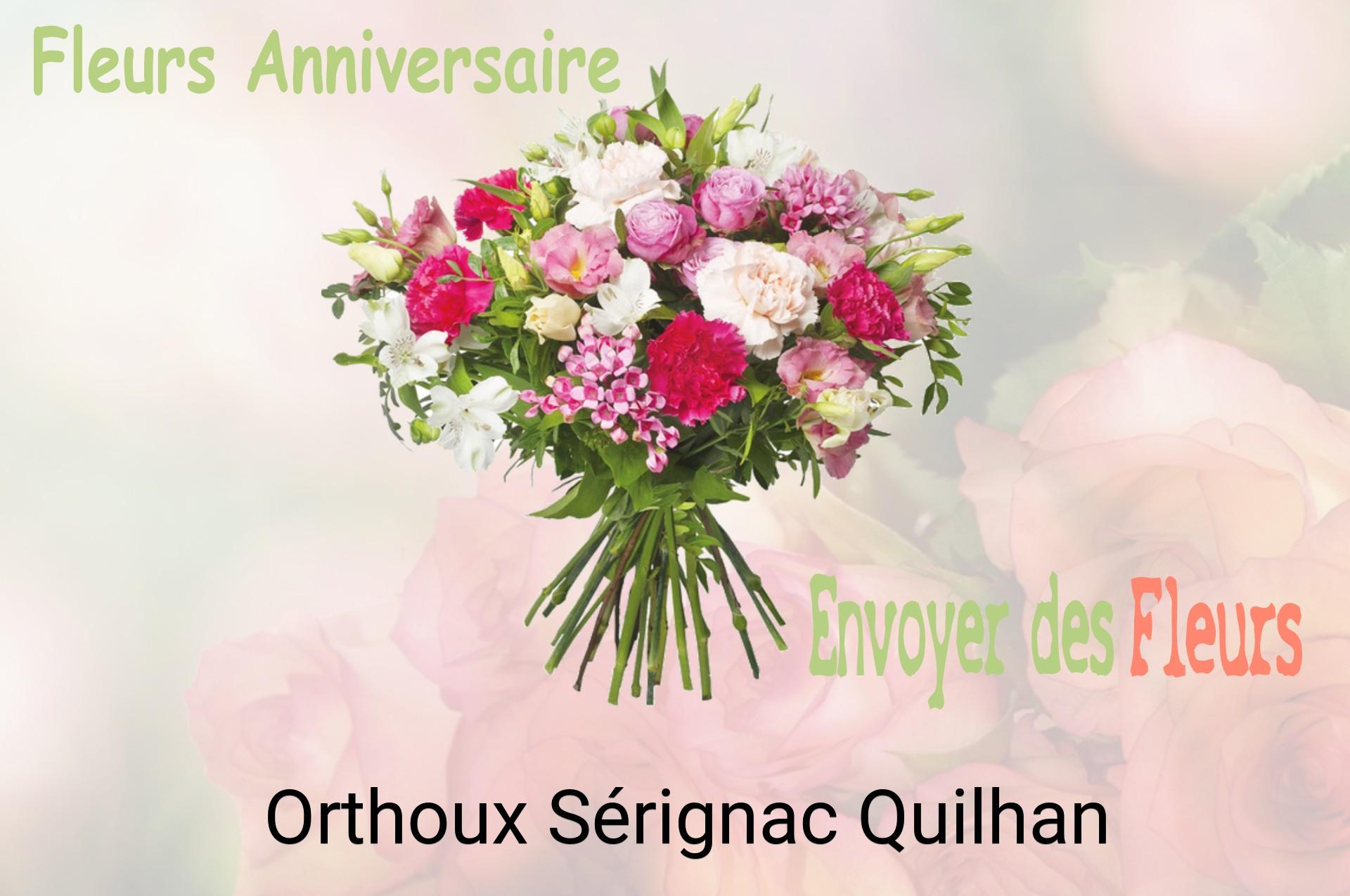 Bouquet de fleurs d’anniversaire livré à Orthoux-Sérignac-Quilhan